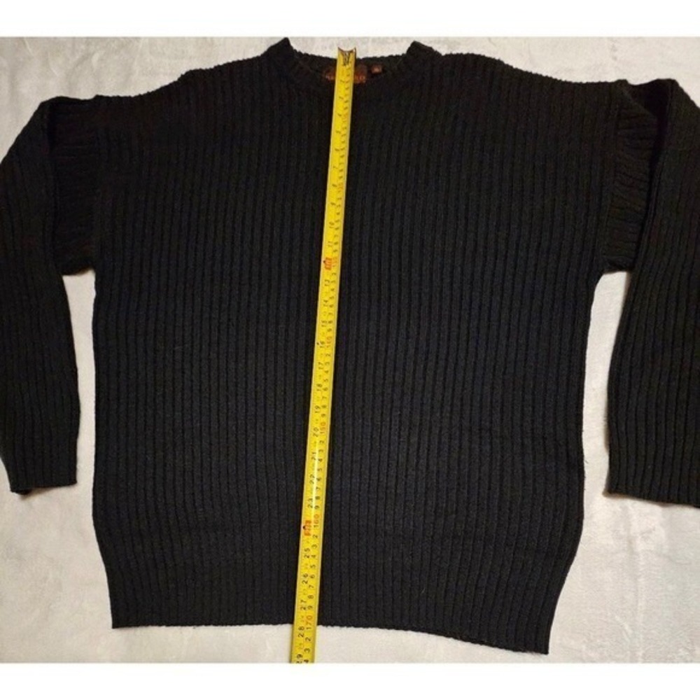 Albert New York Charles London Black XL Sweater - Picture 6 of 10